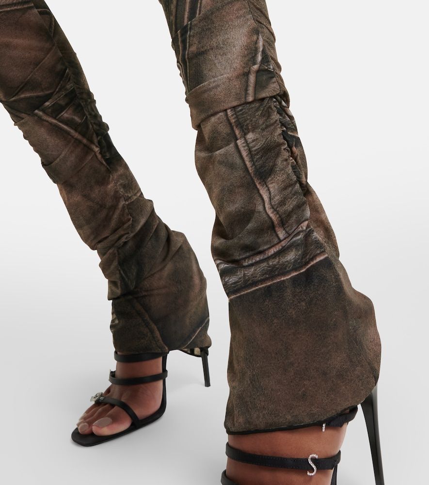 Blumarine Schmale Low-Rise-Hose - Blumarine - Modalova