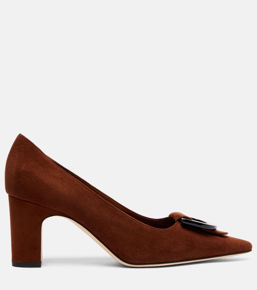 Pumps Beti 70 aus Veloursleder - Manolo Blahnik - Modalova