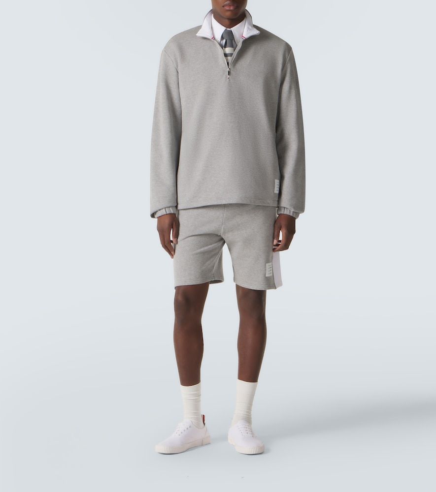 Shorts 4-Bar in jersey di cotone - Thom Browne - Modalova