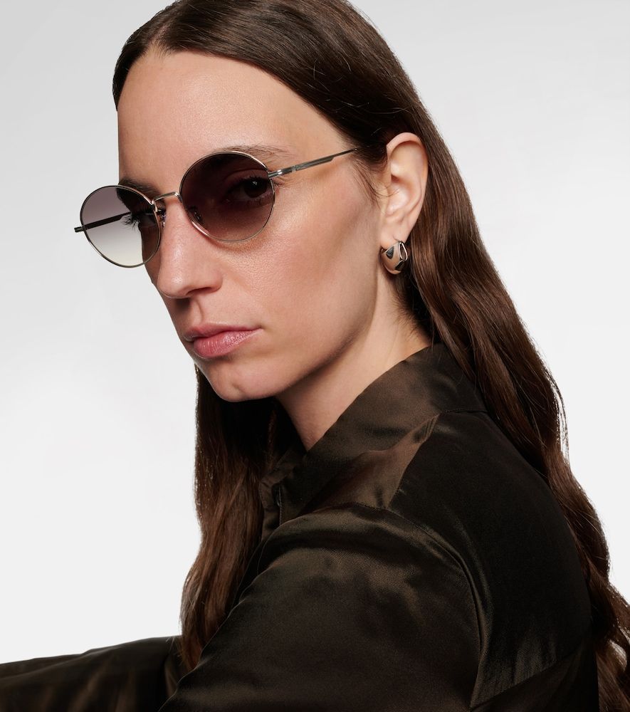 X Oliver Peoples Runde Sonnenbrille 1994C - Khaite - Modalova