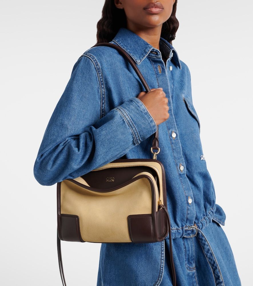 Bolso Amazona 180 Small de ante - Loewe - Modalova