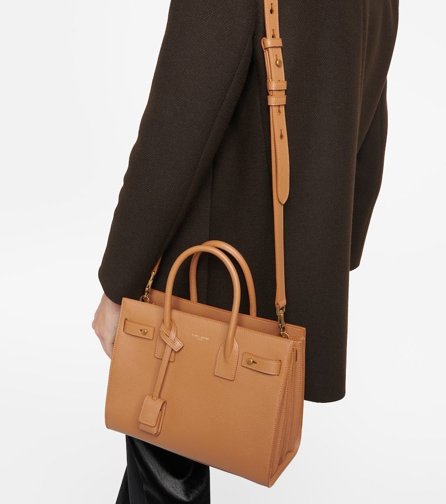 Sac De Jour Baby Small leather tote bag - Saint Laurent - Modalova