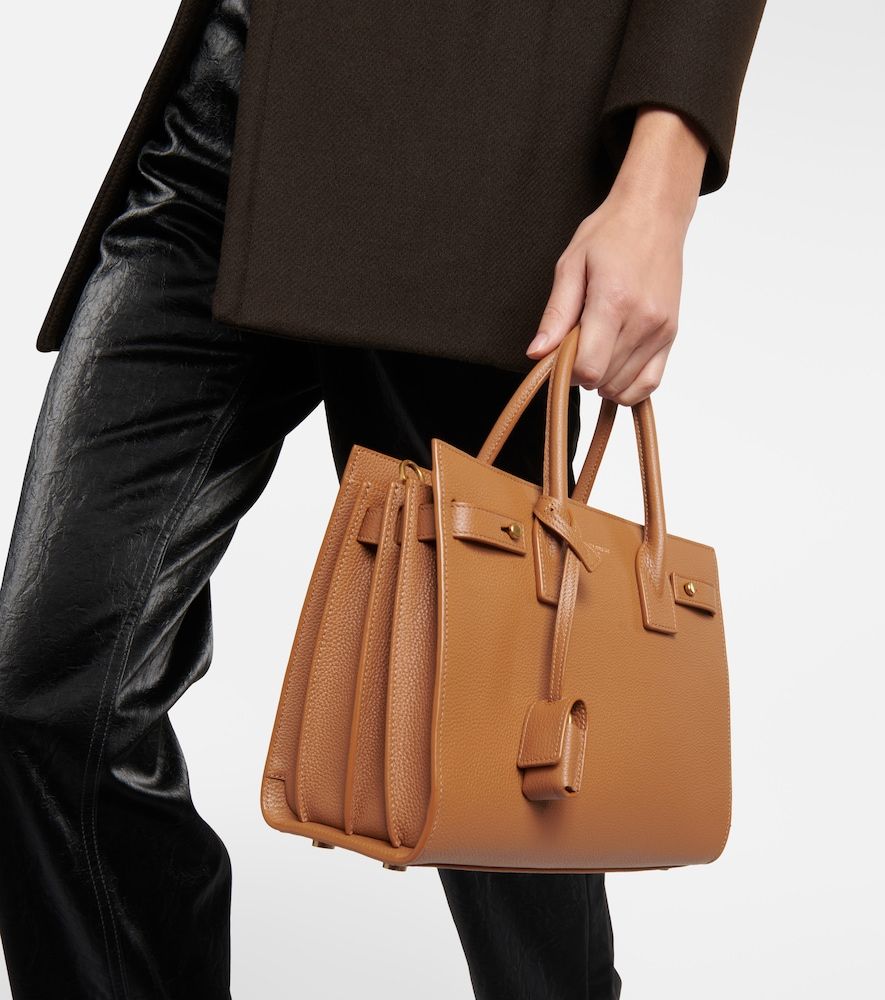 Sac De Jour Baby Small leather tote bag - Saint Laurent - Modalova