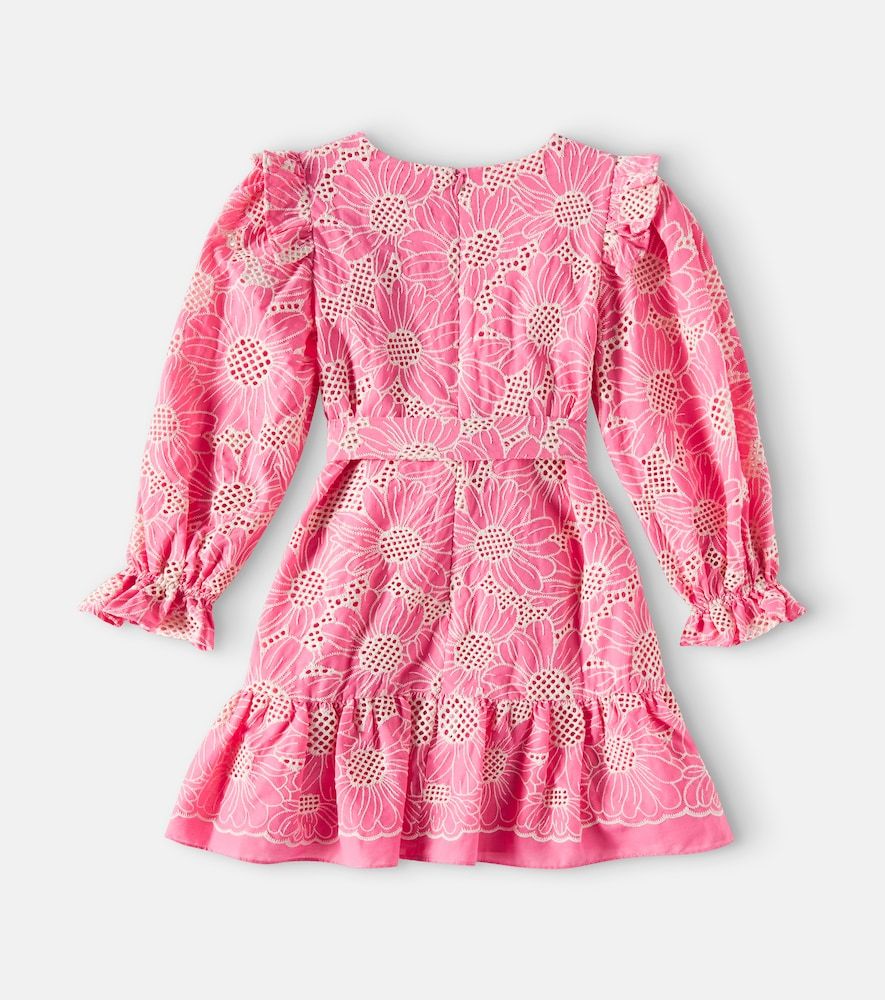 Vestido de gasa de algodón bordado - Patachou - Modalova