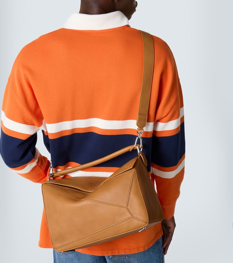 Bolso al hombro Puzzle Large de piel - Loewe - Modalova