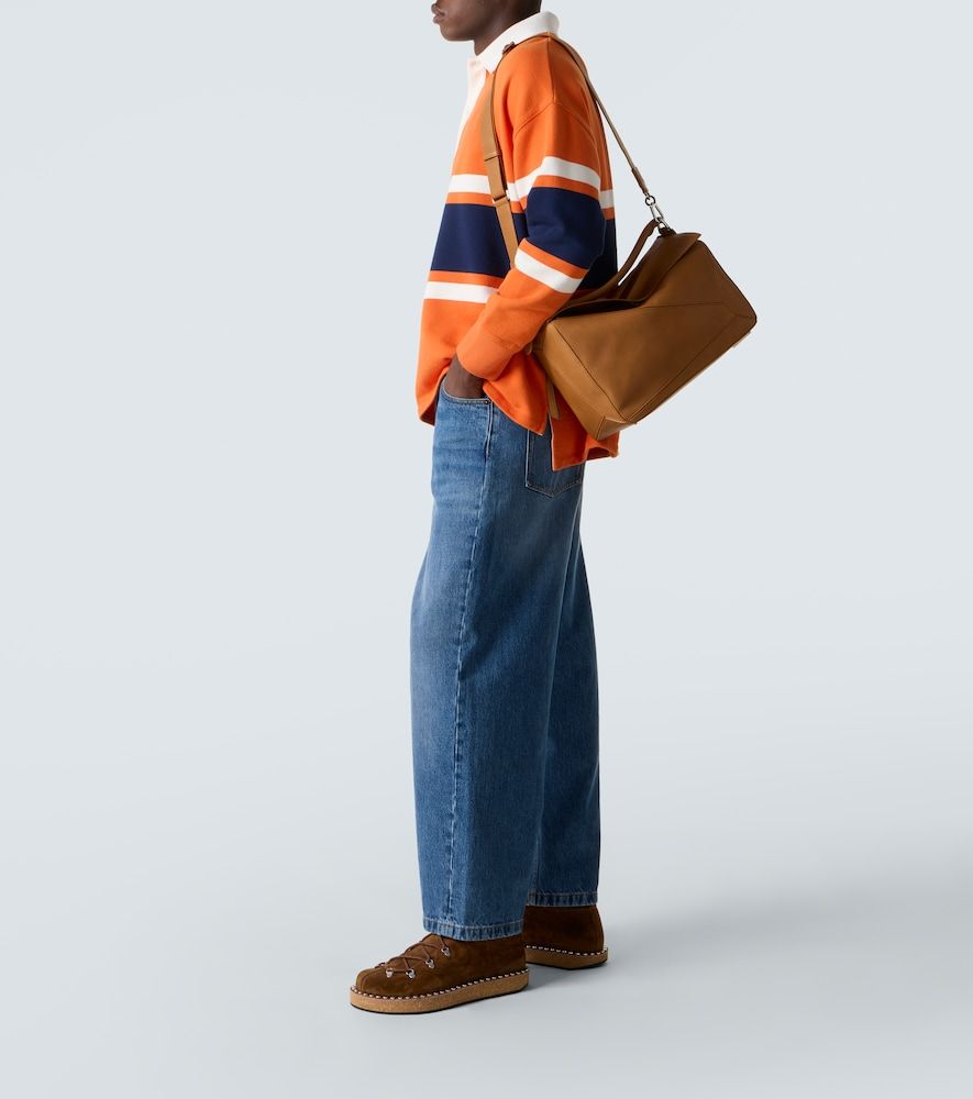 Bolso al hombro Puzzle Large de piel - Loewe - Modalova