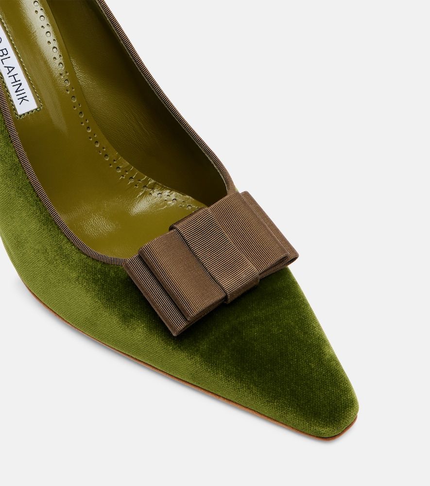 Pumps Readorhi aus Samt - Manolo Blahnik - Modalova