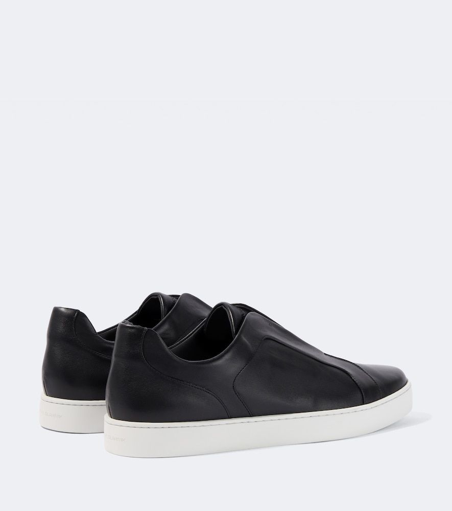 Slip-Ons Agilio aus Leder - Manolo Blahnik - Modalova