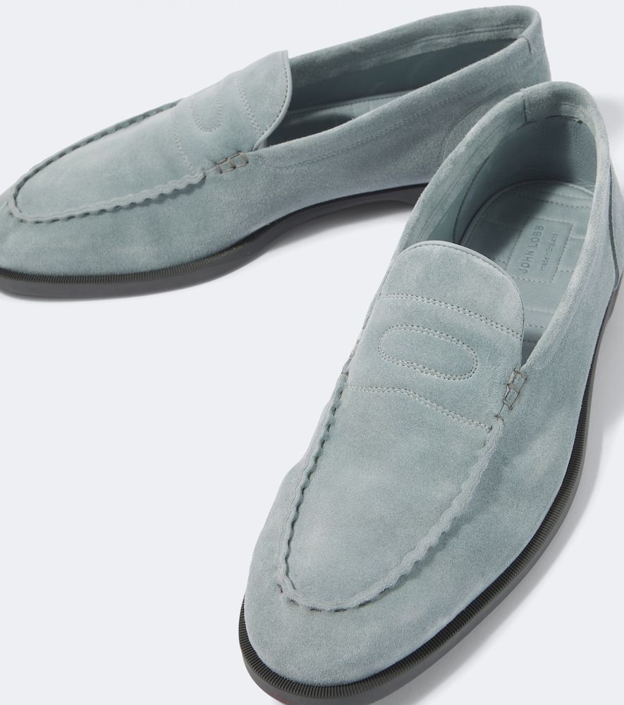 John Lobb Mocassini Pace in suede - John Lobb - Modalova