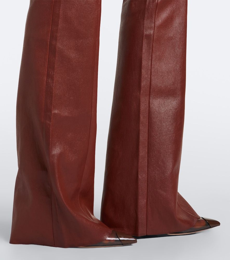 Stouls Gege leather flared pants - Stouls - Modalova