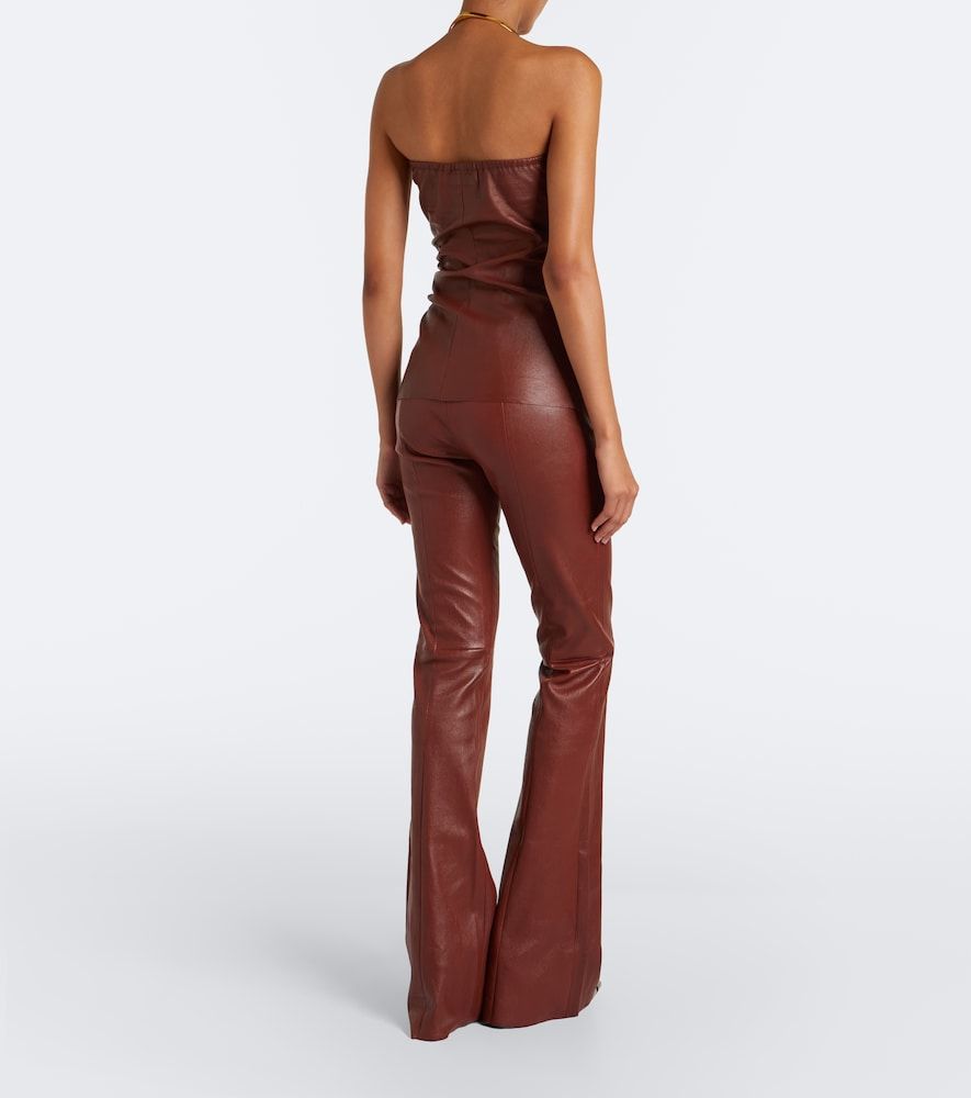Stouls Gege leather flared pants - Stouls - Modalova