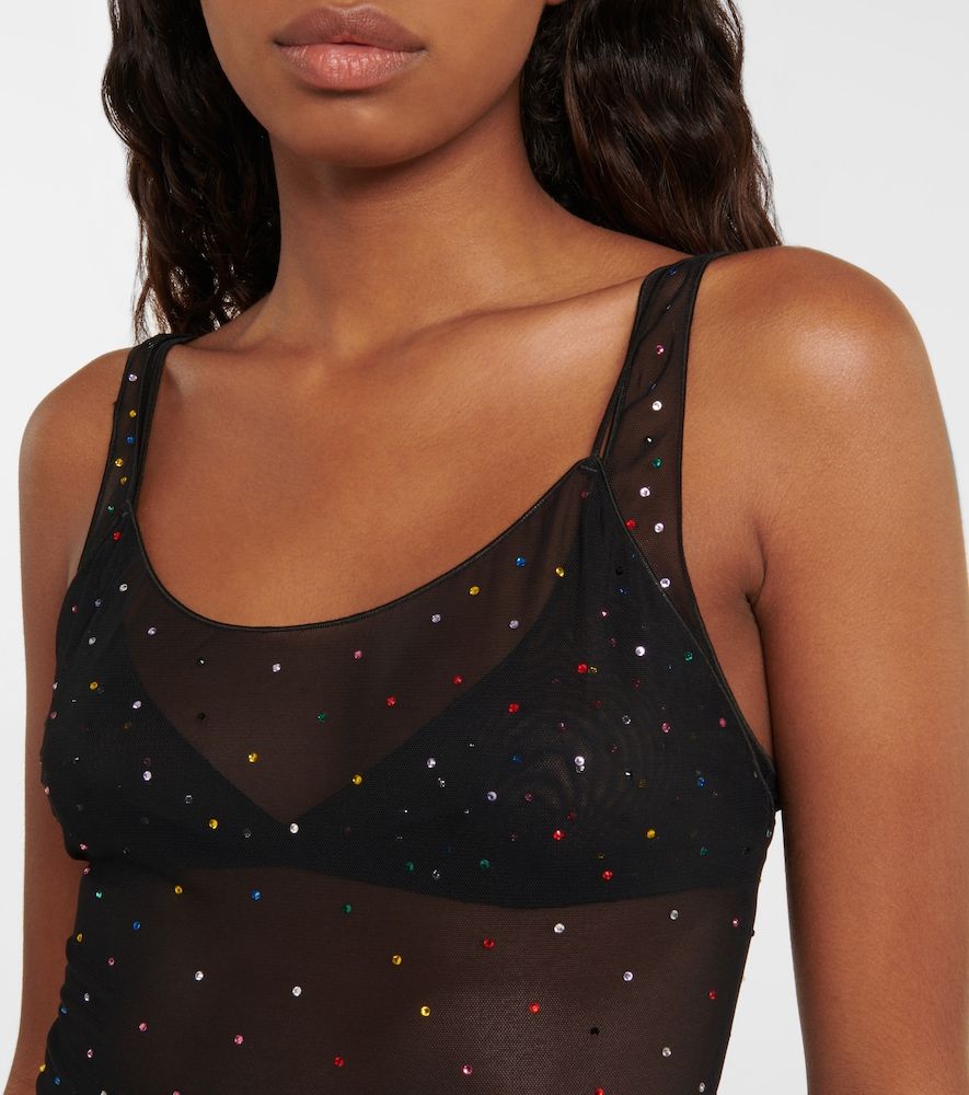 Oséree Abito sottoveste in mesh - Oseree - Modalova