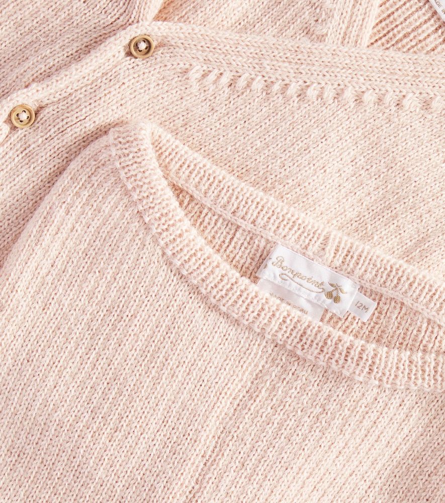 Bebé - set Théva de cárdigan y pantalones de alpaca - Bonpoint - Modalova