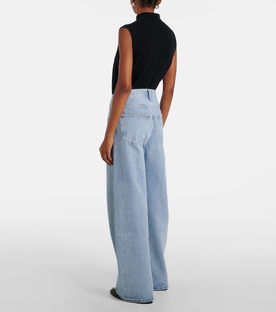 Jeans Low Curve a gamba larga e vita media - Agolde - Modalova