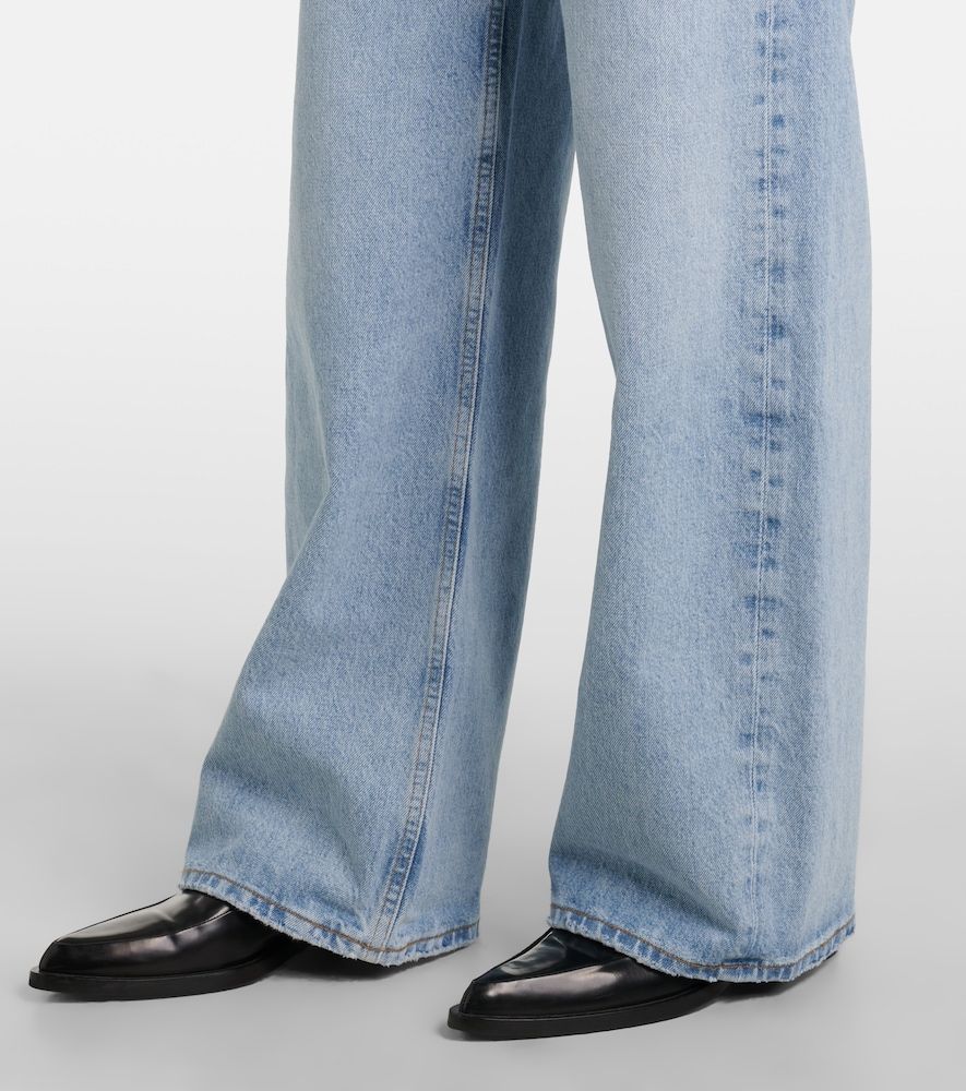 Jeans Low Curve a gamba larga e vita media - Agolde - Modalova