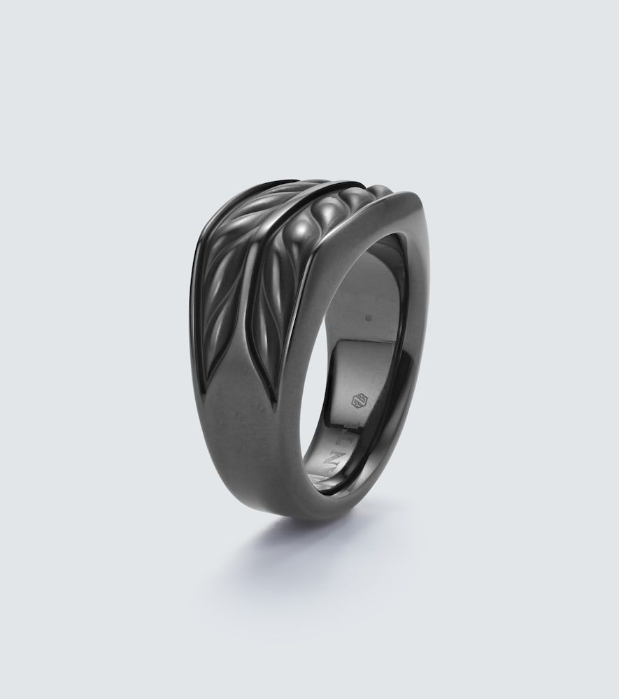 David Yurman Chevron titanium ring - David Yurman - Modalova