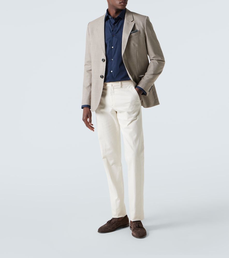 Canali Cotton poplin shirt - Canali - Modalova