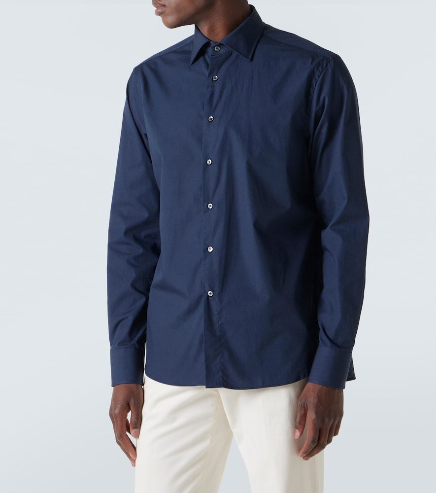 Canali Cotton poplin shirt - Canali - Modalova