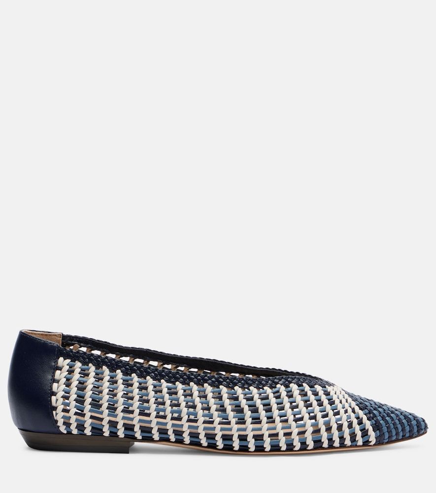 Ballerine Bancroft in pelle - Veronica Beard - Modalova