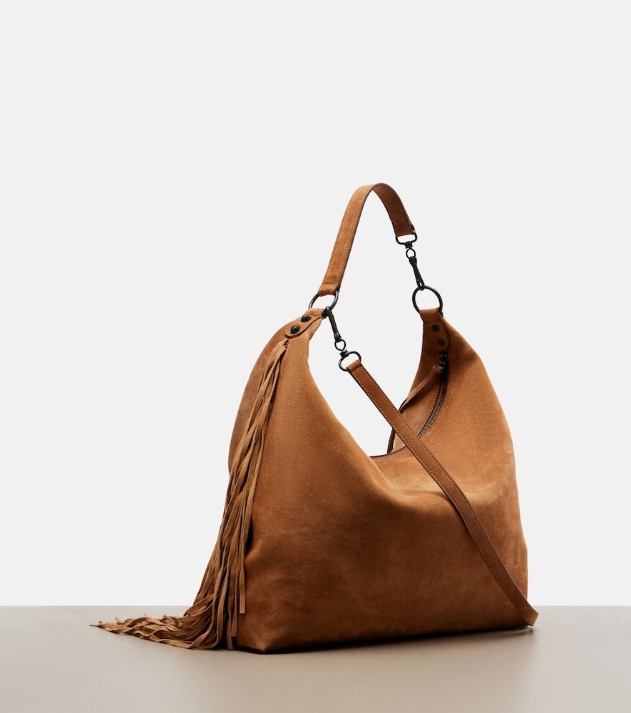 Le City Medium suede shoulder bag - Balenciaga - Modalova
