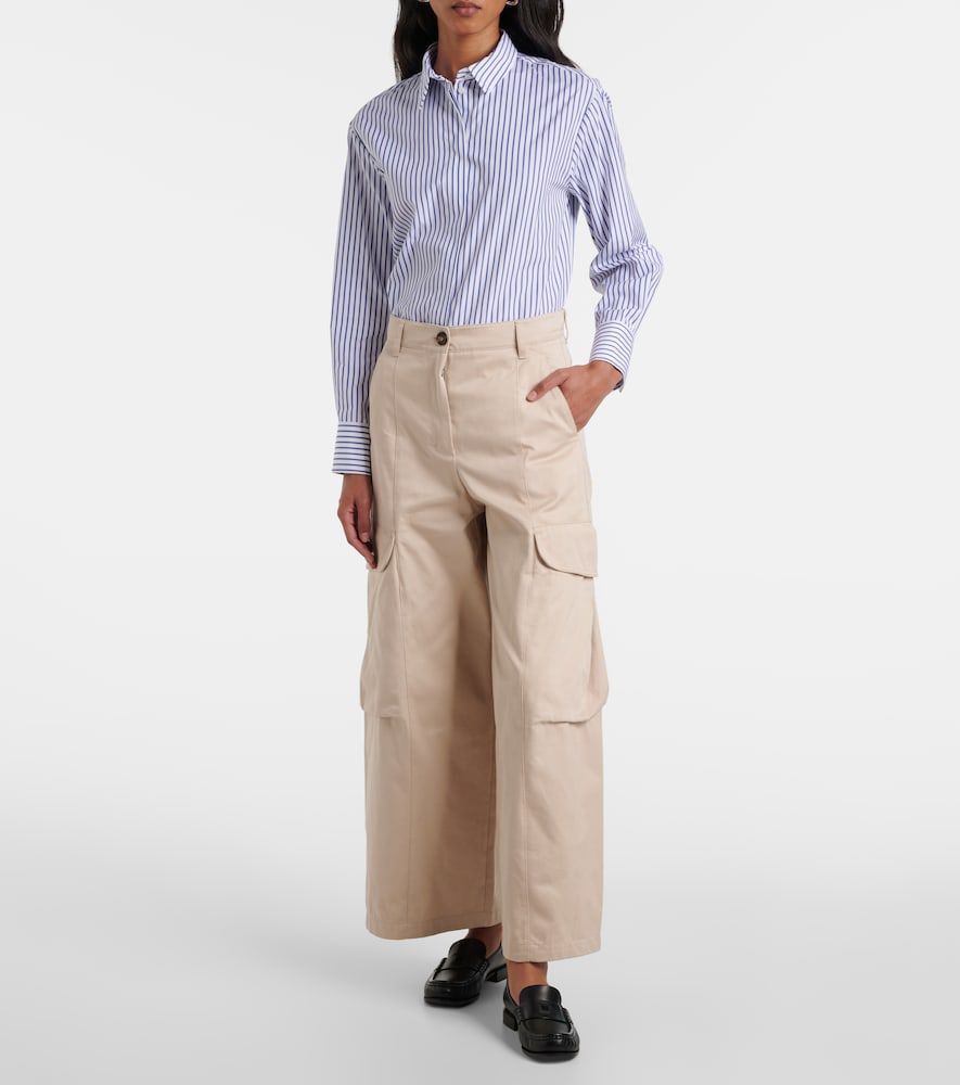 Pantalones cargo de gabardina de algodón - 'S Max Mara - Modalova