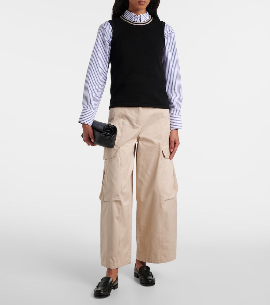 Pantalones cargo de gabardina de algodón - 'S Max Mara - Modalova