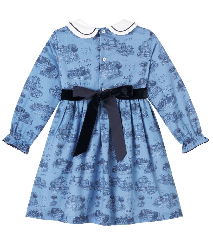 Vestido Helena de algodón estampado - La Coqueta - Modalova