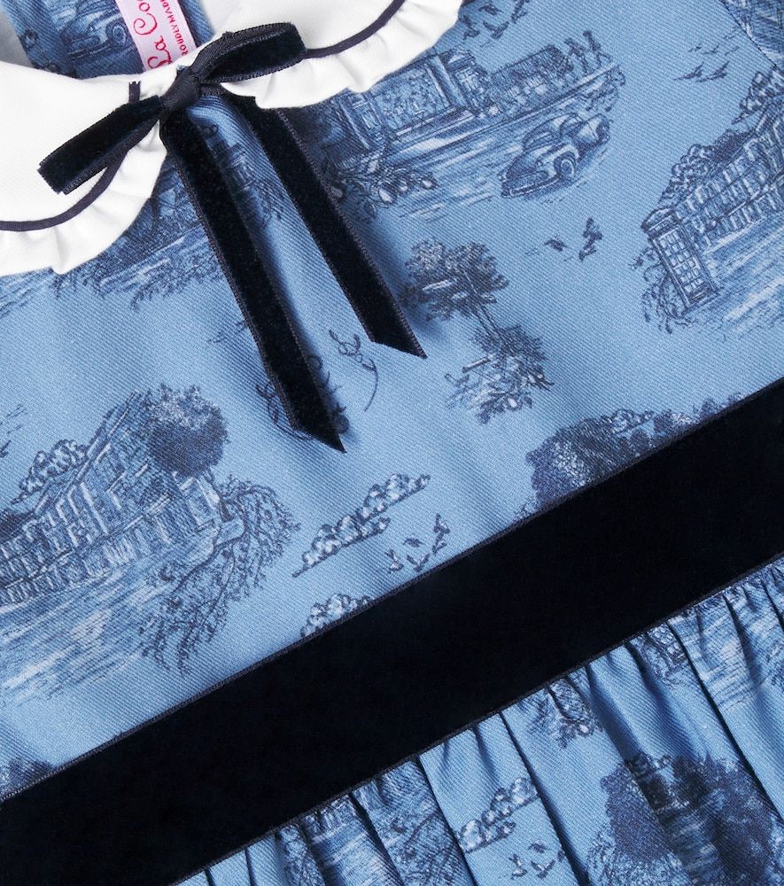 Vestido Helena de algodón estampado - La Coqueta - Modalova