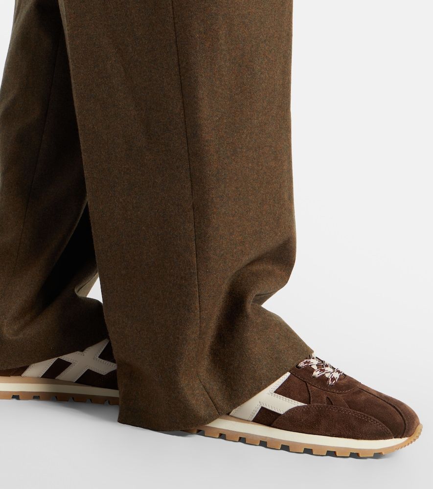 Sneakers Cool Allacciato H in suede - Hogan - Modalova