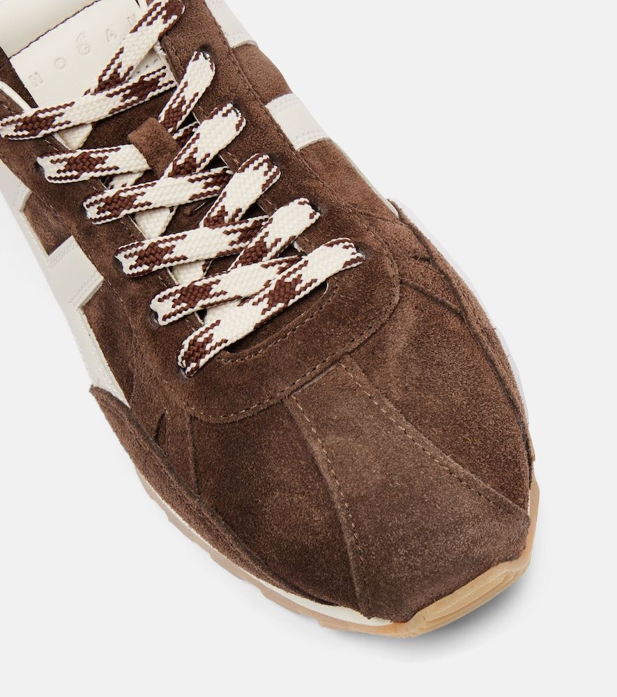 Sneakers Cool Allacciato H in suede - Hogan - Modalova