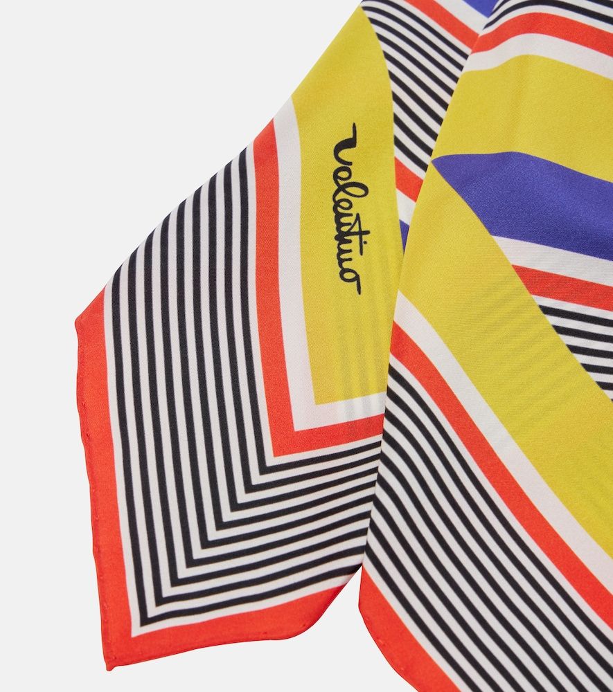 Cinta para el pelo Escape de seda estampada - Valentino Garavani - Modalova