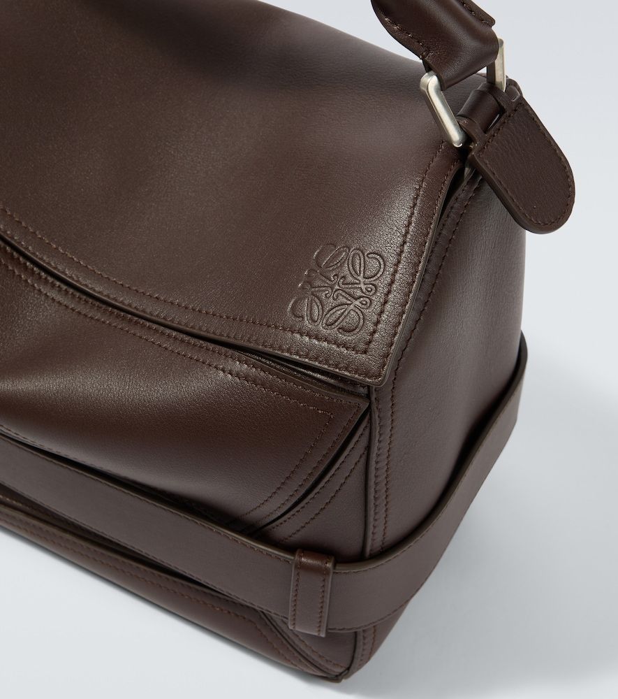 Bolso al hombro Puzzle Biker Large de piel - Loewe - Modalova