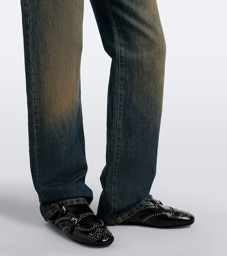 Fendi Jeans anchos desteñidos - Fendi - Modalova