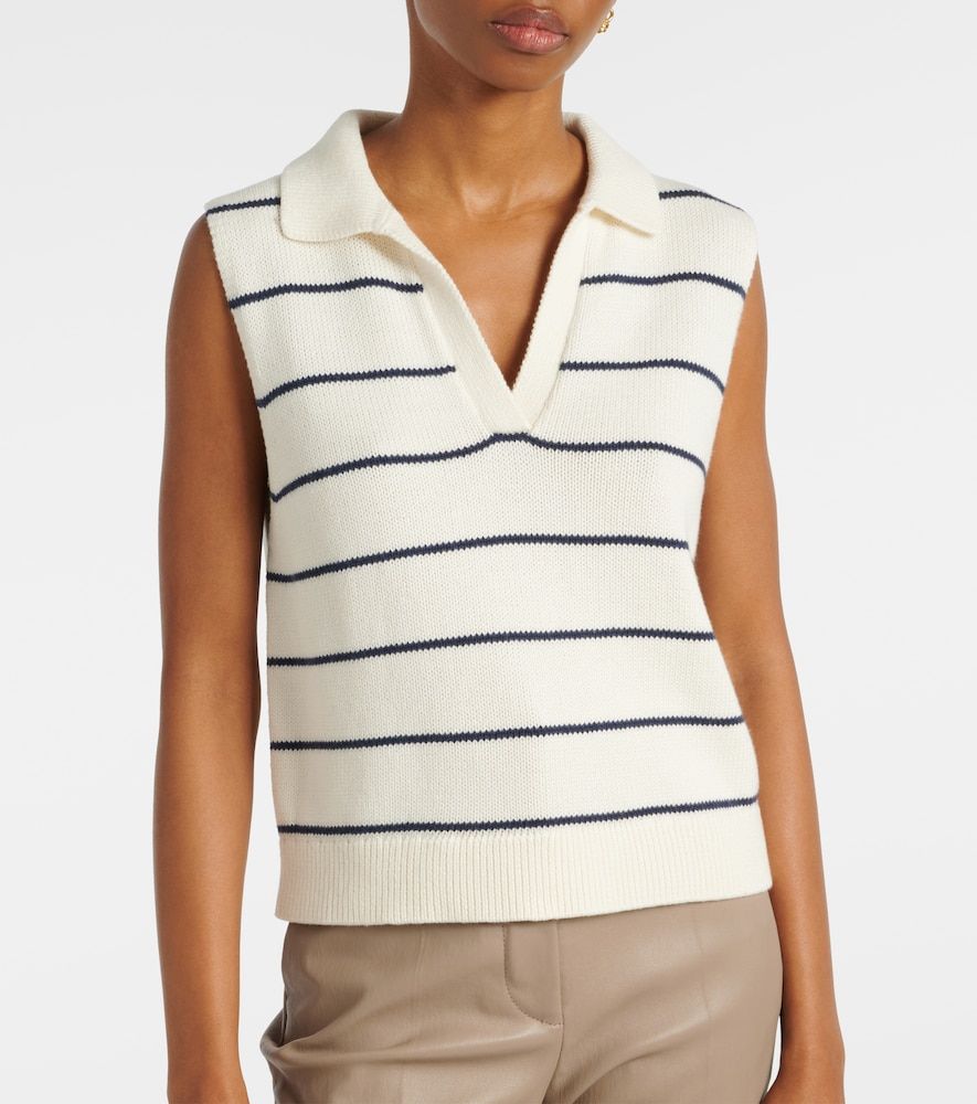 Gilet Nayla in cotone e cashmere - Velvet - Modalova