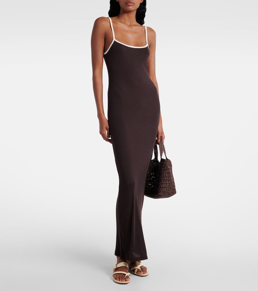 Aya Muse Abito sottoveste in jersey - Aya Muse - Modalova