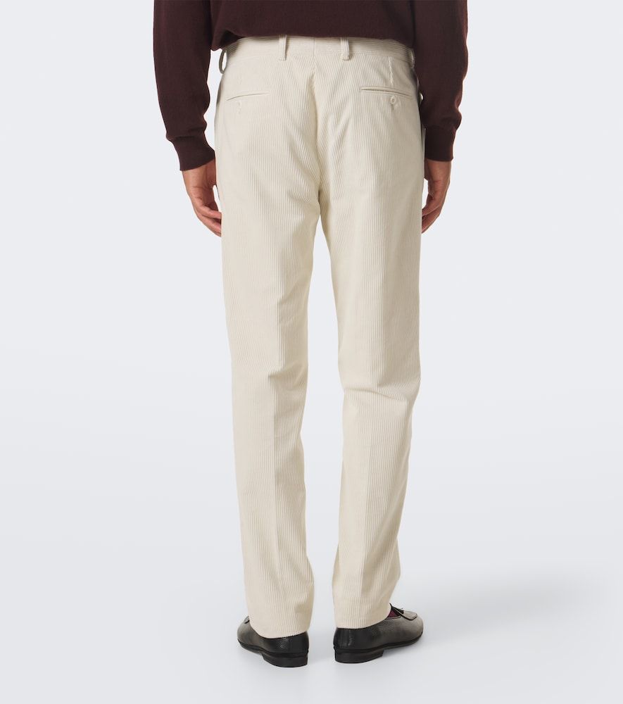 Pantalones rectos Modluca de pana de algodón - Rubinacci - Modalova