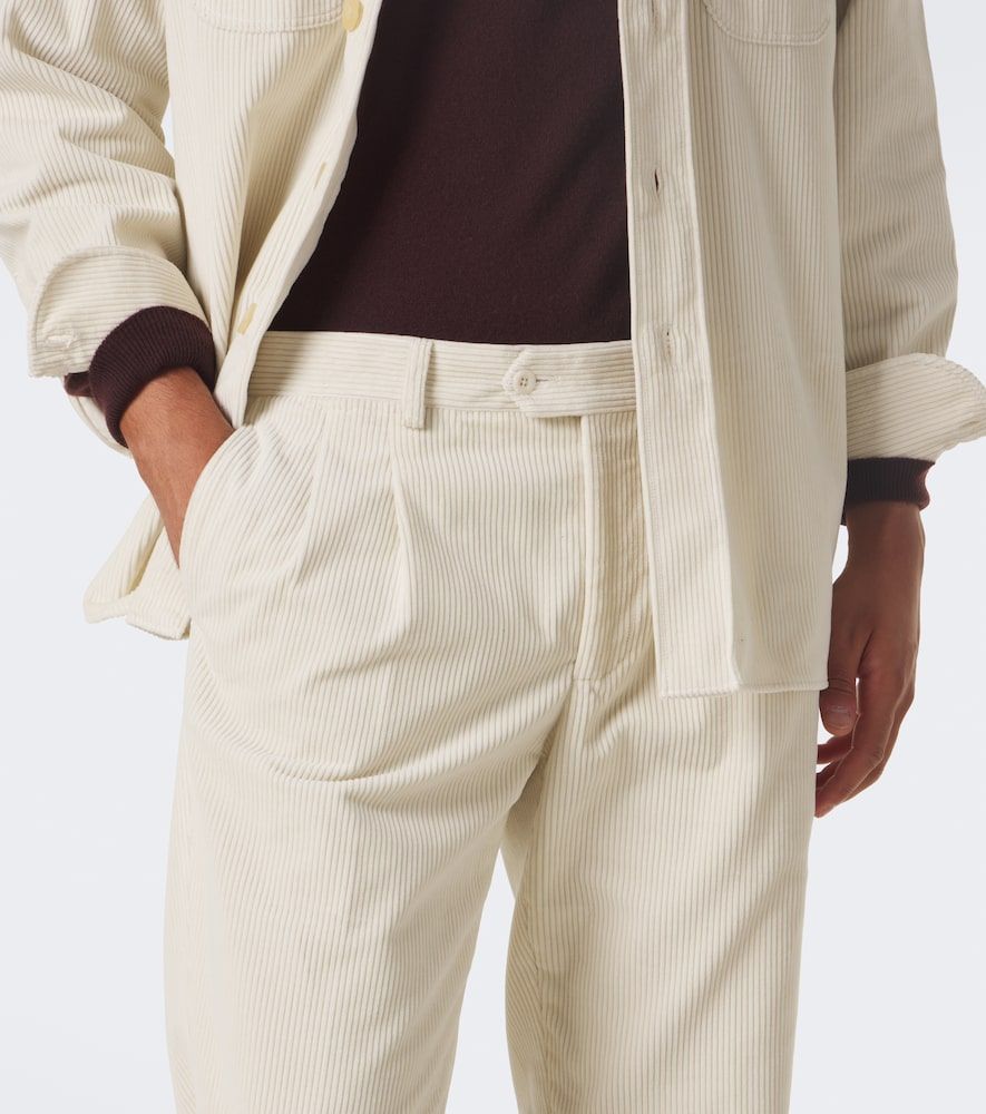 Pantalones rectos Modluca de pana de algodón - Rubinacci - Modalova