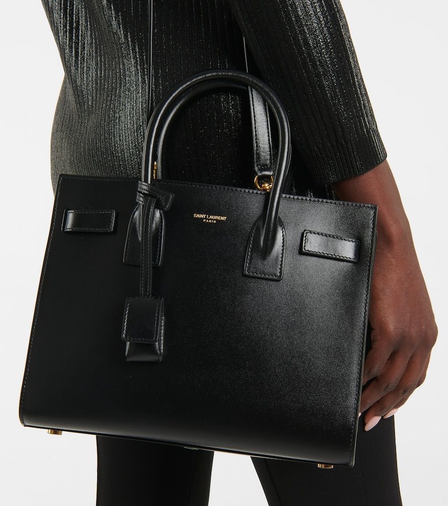 Sac De Jour Baby leather tote - Saint Laurent - Modalova
