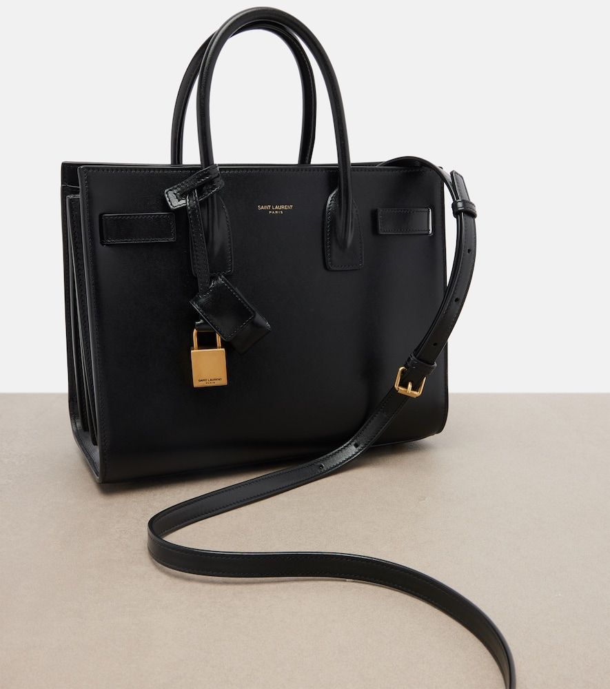 Tote Bag Sac De Jour Baby aus Leder - Saint Laurent - Modalova