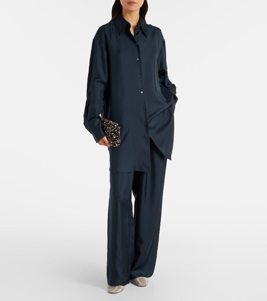 Rohe Oversized silk satin shirt - Rohe - Modalova