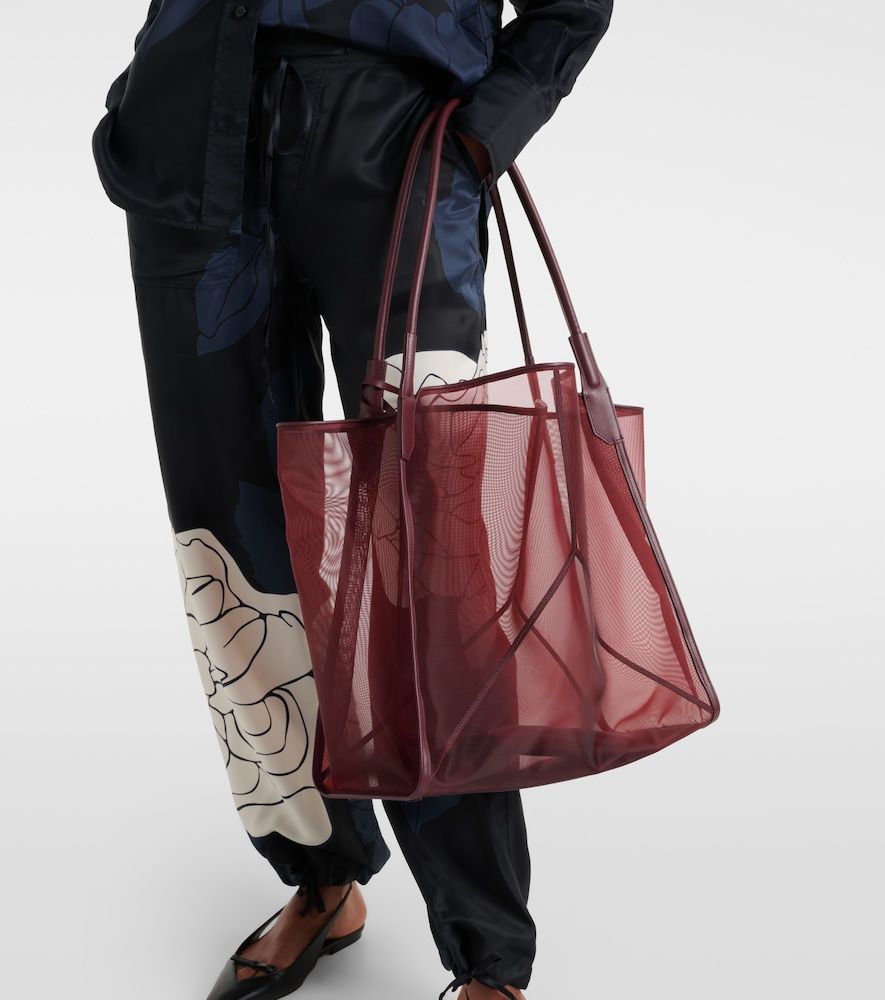 Victoria Medium mesh tote bag - Victoria Beckham - Modalova