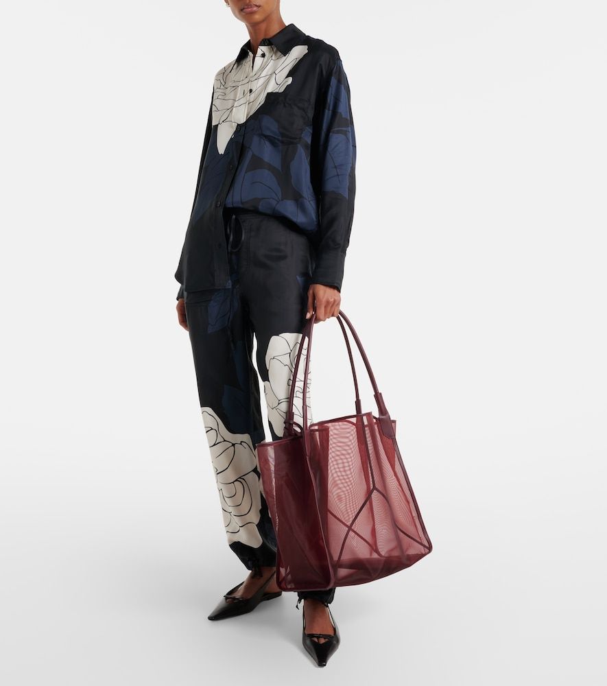 Victoria Medium mesh tote bag - Victoria Beckham - Modalova