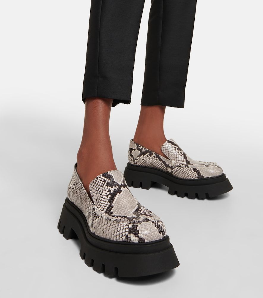Mocasines con plataforma de piel - Dorothee Schumacher - Modalova