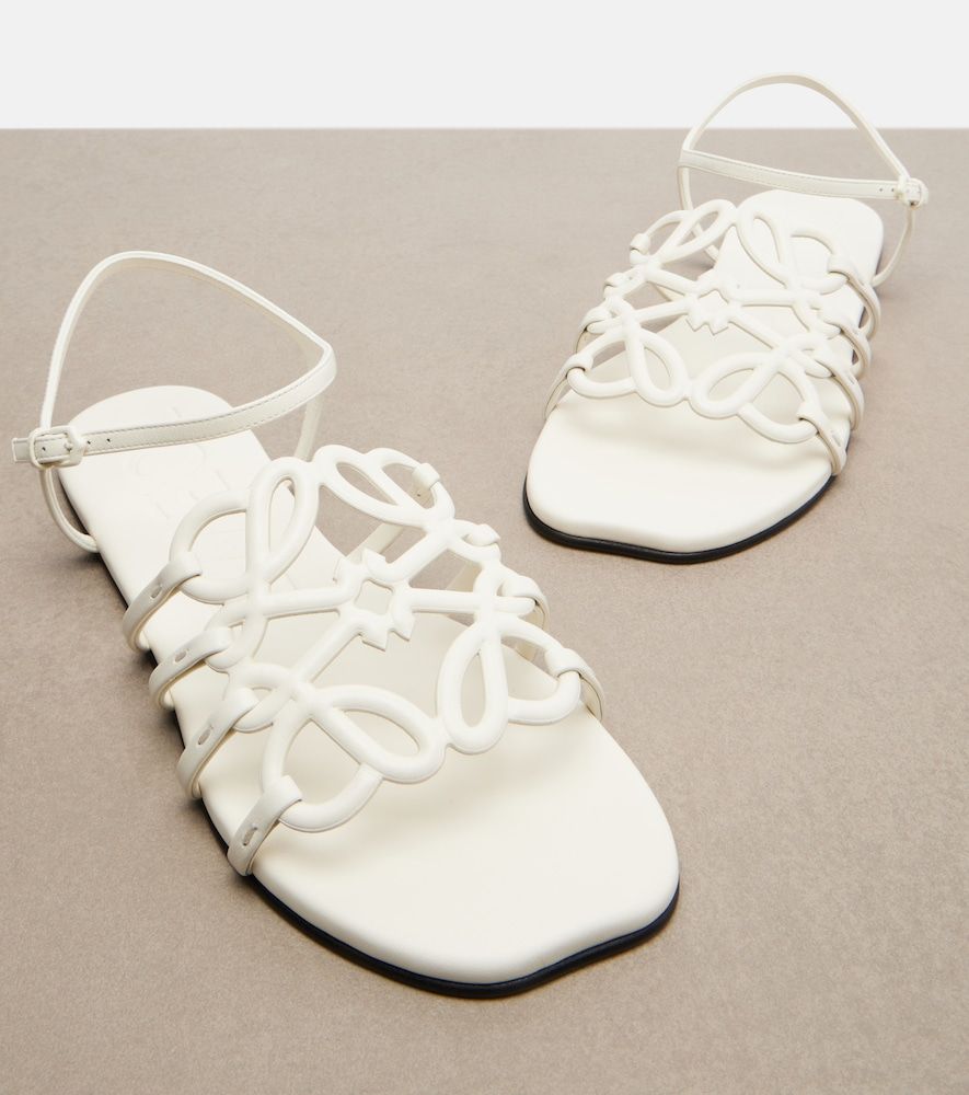 Sandalias Paula's Ibiza Petal de piel con anagrama - Loewe - Modalova