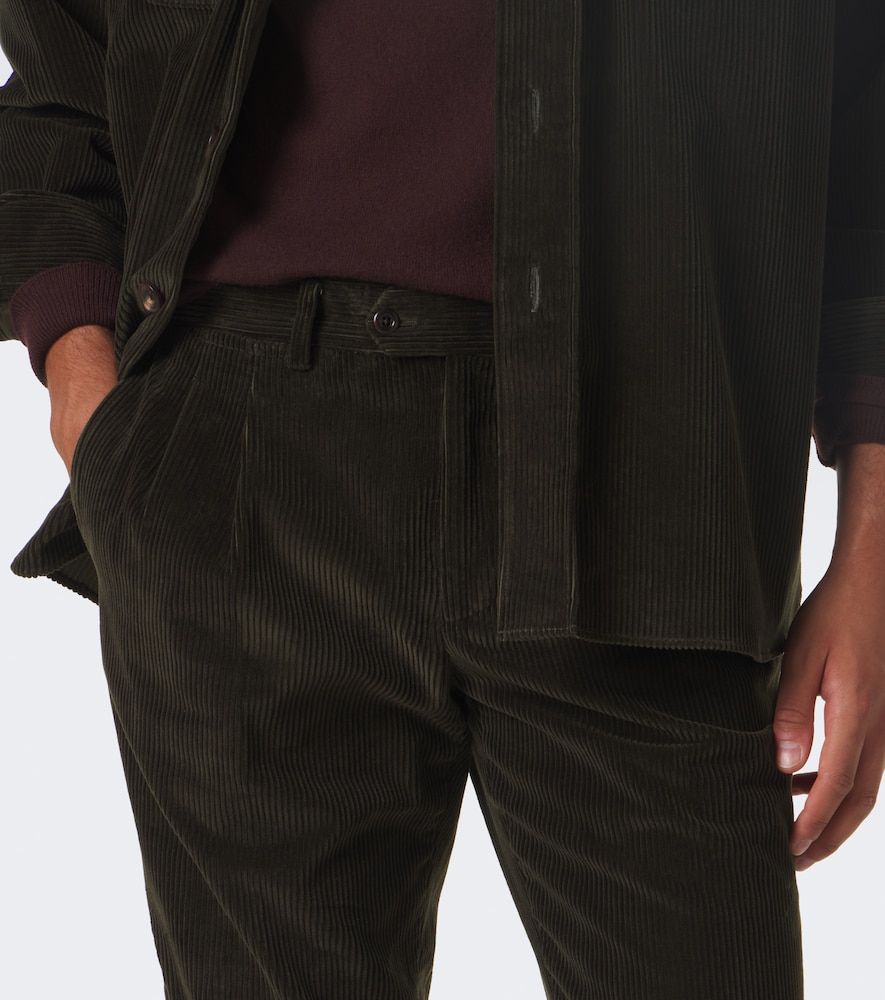 Pantalones rectos Modluca de pana de algodón - Rubinacci - Modalova