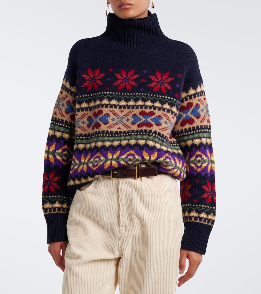 Jersey de lana, algodón y cachemircon cuello alto - Polo Ralph Lauren - Modalova