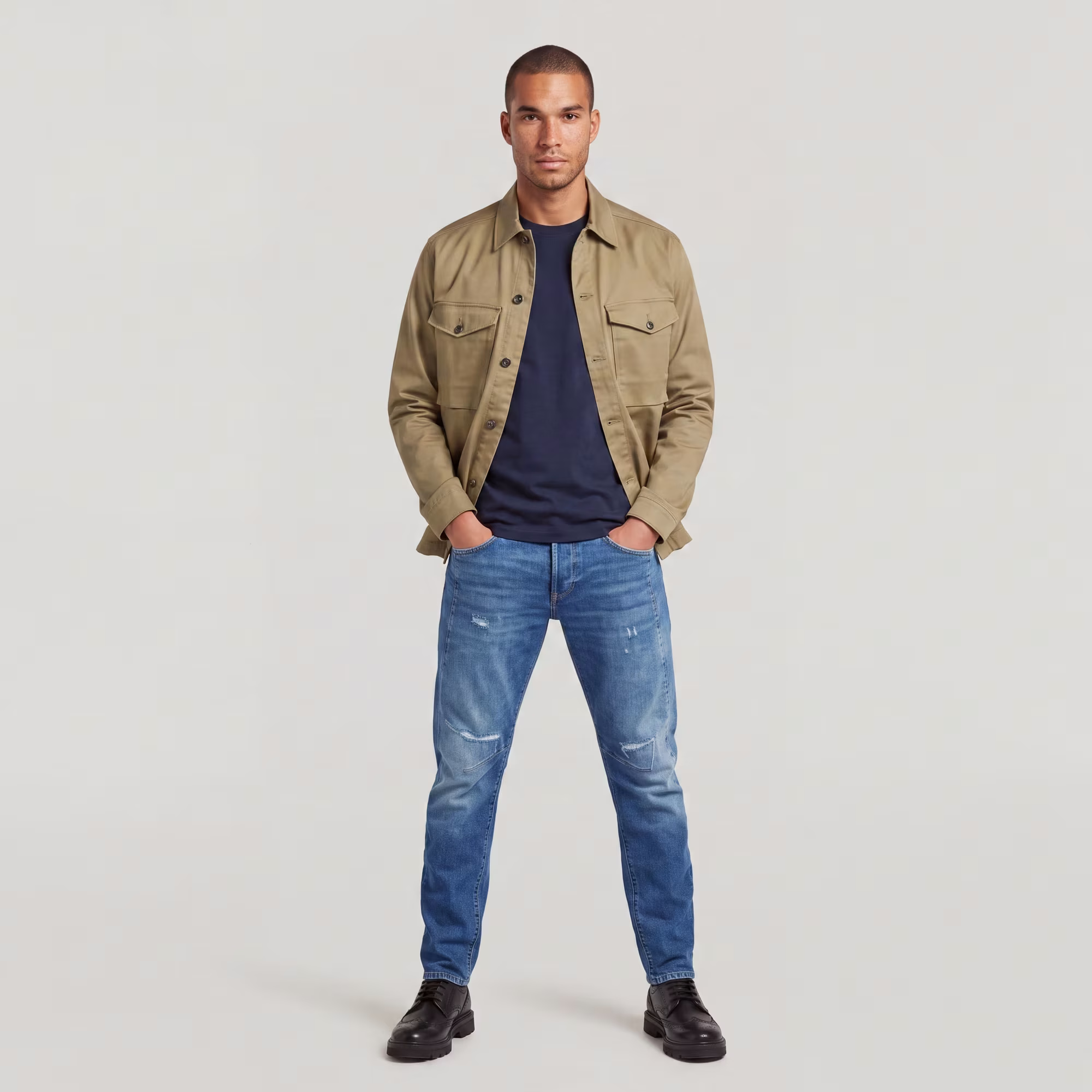 Core Clean Overshirt - Beige - Men - G-Star RAW - Modalova