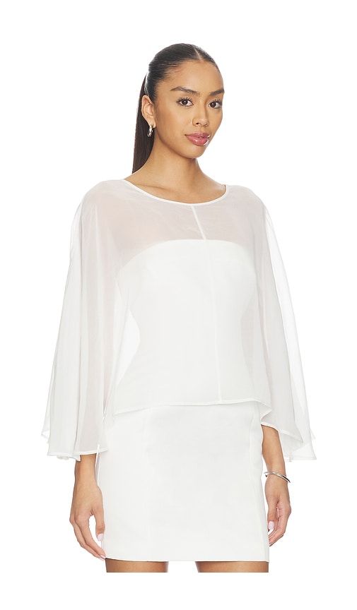 Edwina Chiffon Cape in - 4th & Reckless - Modalova