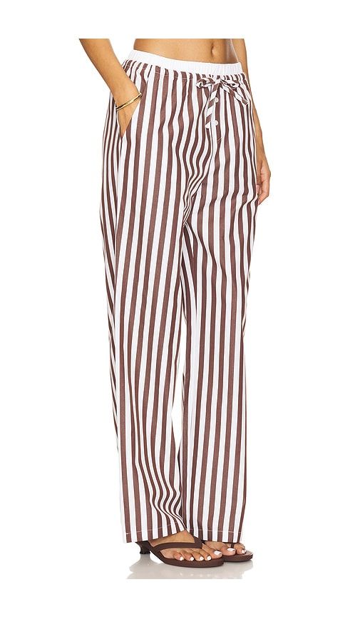 Rianna Trouser in Brown. - size L (also in M, S, XL, XS) - 4th & Reckless - Modalova