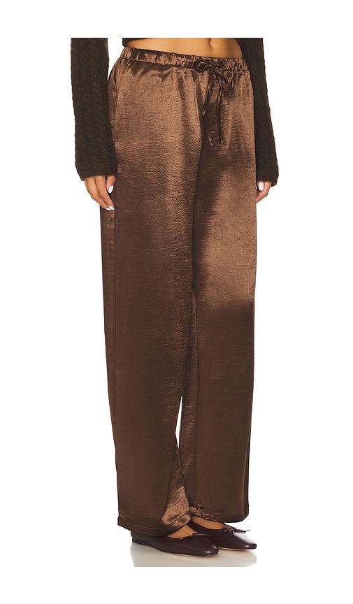 Shelby Satin Trousers in . - size L (also in M, S, XL, XS) - 4th & Reckless - Modalova